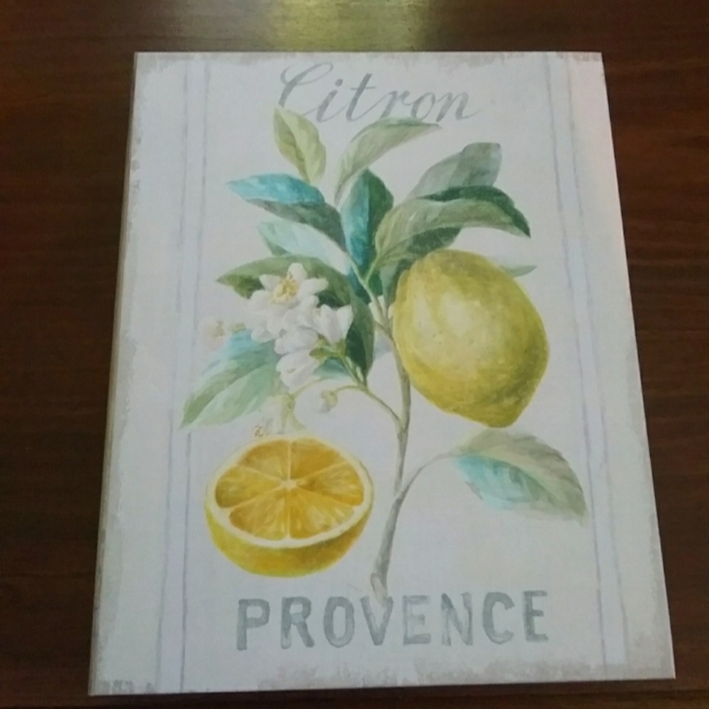 LARGE Faux book lemon detail